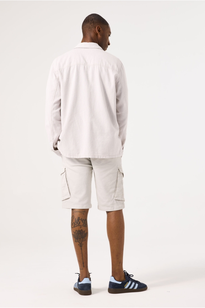 OVERSHIRT D51101 2540 ASH GREY